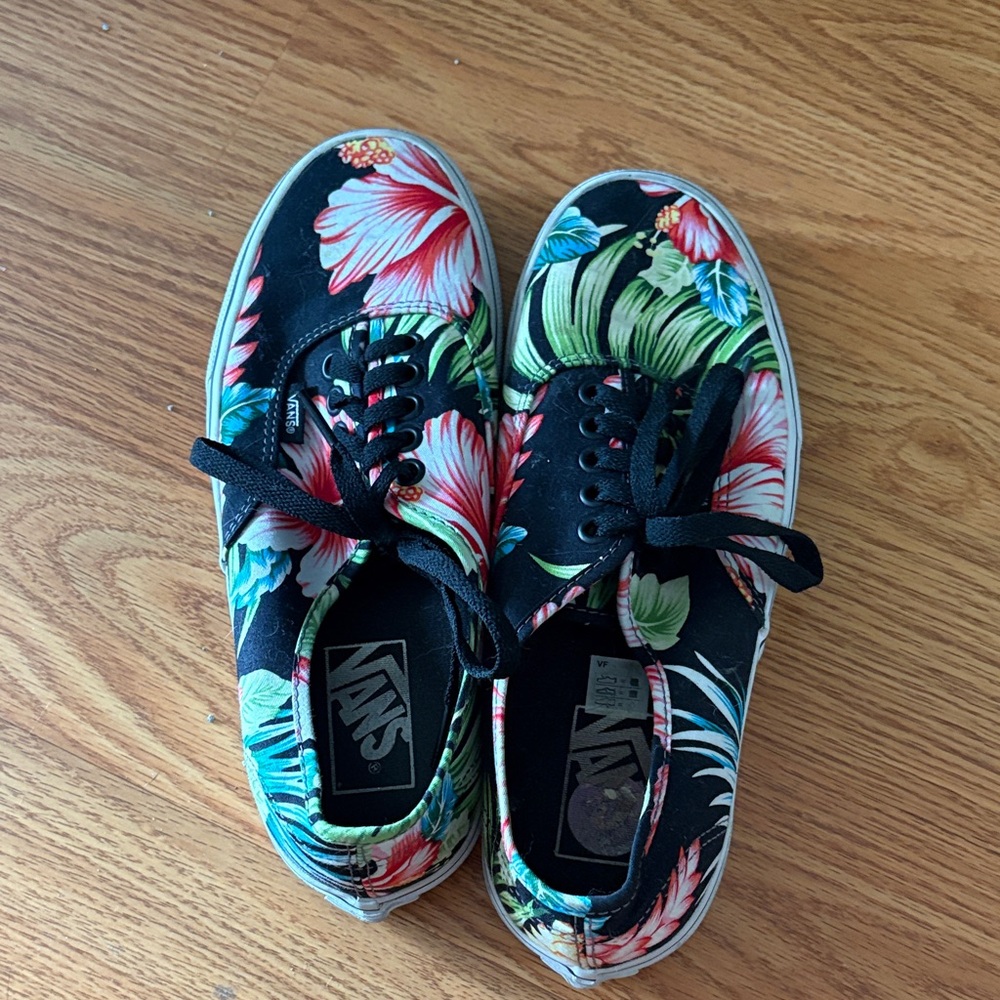 Vans Tropical Floral Canvas Shoes